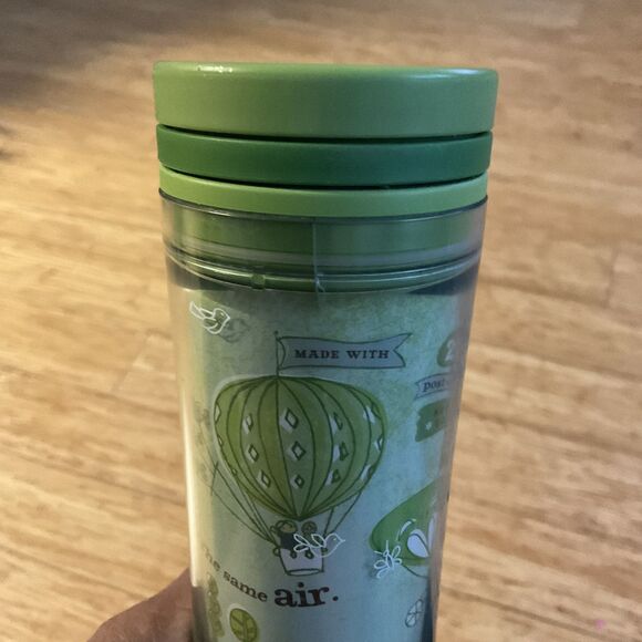 2009 Starbucks Coffee 20 oz Travel Tumbler Mug Venti 29% Recycled Green Lid - Picture 7 of 7